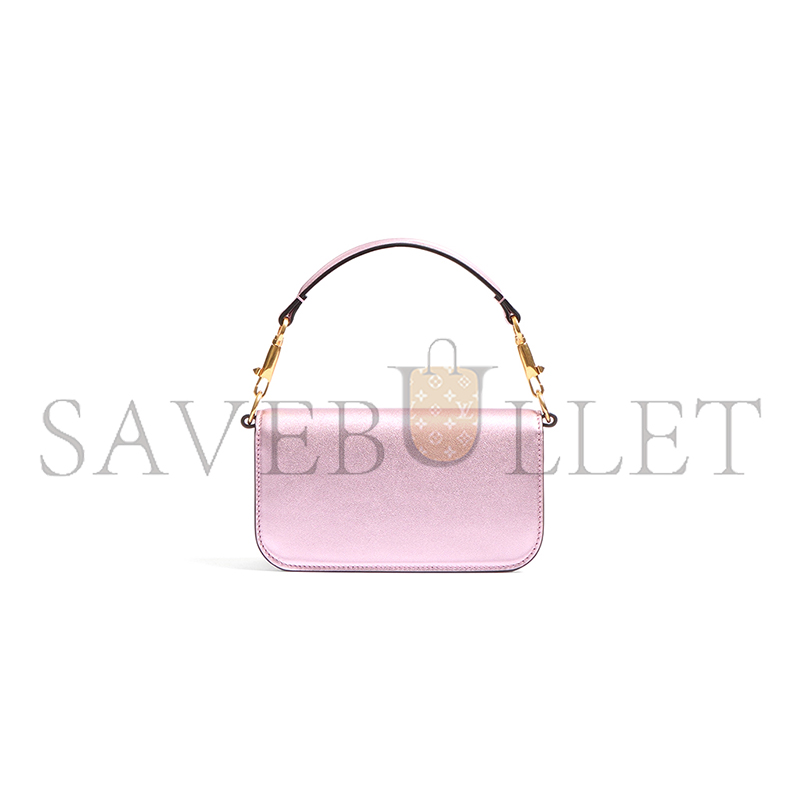 Va1e*ntin0 locÒ small laminated calfskin bag wb0k53lnkr5h (19*10.5*5cm)